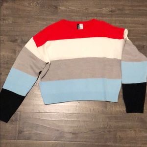 H&M striped sweater